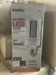Satco S49393 - 45 Watt Led Hid Replacement 5000K 2 Pack. Fixed Price $75.00.