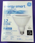 General Electric 63323 LED12DP38W827/25 PAR38 Flood Light Bulb. Fixed Price $135.00.