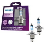 Philips 9003 Nightguide Platinum Halogen Headlight Bulb 12V 55W Oem Upgrade. Fixed Price $38.65.