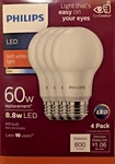 4 Philips A19 E26 Led Soft White 8.8W 60 Watt Volume Discount !!!. Fixed Price $24.99.