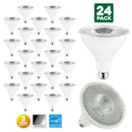 Sunlite 18W Dim Led Reflector Bulb 100W Incandescent Wide Flood 4000K-WHITE 24PK. Fixed Price $211.69.