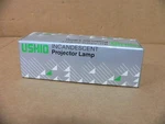 Ushio Bxe Incandescent Projector Lamp INC10V-7.5A, C-8, Ba 15S. Fixed Price $75.99.