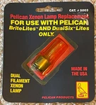 Replacement Filament Xenon Lamp For Pelican Dualsix Britelite, #5003 New. Fixed Price $9.99.