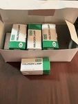 (8) Lot Of 1000647 Gca Ushio JCV120V-250WC Halogen Quartz Stage Lamp. Fixed Price $129.00.