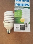 Philips Mini Twister 23 Watts = 100 Last 11 Years Warm White 822176. Fixed Price $7.00.