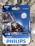 New Philips Headlight Bulb-vision Single Blister Pack 9007PRB1 Free Shipping!. Fixed Price $6.95.