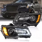For 2011-2023 Chrysler 300 Projector Headlights W Led Drl Lh&rh Headlamp Bulbs. Fixed Price $114.99.