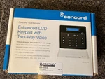 Interlogix Ge Security Concord 600-1070-E Enhanced Lcd Keypad W/ Two-way Voice. Fixed Price $110.00.