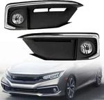 Light Lamp Assembly Passenger And Driver Side Civic Coupe/sedan 2019-2020 With. Fixed Price $99.99.