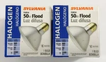 Sylvania 50PAR30/HAL/FL40 Light Bulbs Lot Of 2. Fixed Price $28.49.