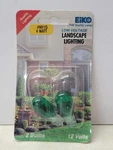Vintage Eiko #901G Pack Landscape Lighting Bulbs 12V 4WATT Nos Sealed Green. Fixed Price $10.39.