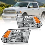 Headlight Assembly, Compatible With 2009-2018 Dodge Ram 1500/2010-2018 2500. Fixed Price $182.99.