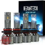 Beamtech 9005+9006 Led Light Combo Fog Bulbs 4 Pcs. Fixed Price $169.99.