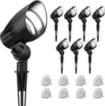 Goodsmann Low Voltage Spot Landscape Lighting 8 Pk 5W Led 6500K 400 Lumen. Fixed Price $239.99.