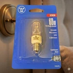 Westinghouse 60W T3 Krypton/xenon Halogen Bulb E12 Base. Fixed Price $9.99.