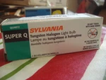 New Osram Sylvania 58733 Tungsten Lamp Bulb 150W 130V 150Q/CL/MC Mini Superq. Fixed Price $10.00.