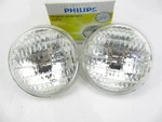 (2) Philips 4589C1 Sealed Beam Lamp Light Bulb 50W 28W. Fixed Price $24.97.