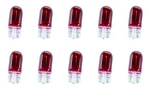 Cec Industries #194R (red) Bulbs, 14 V, 3.78 W, W2.1X9.5D Base, T-3.25 Shape. Fixed Price $7.86.