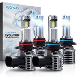 Techmax 9005+9006 Light Bulbs Combo, HB3+HB4 Fog W/fan 600% Brigh.... Fixed Price $79.86.