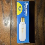 Bulbrite (707115) Watt T6 Clear 130 Volt E12 Candelabra 100 Lumen. Fixed Price $9.95.