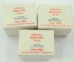 Lot Of (3) Chicago Miniature 71744 Bulb Lamp CM626 6.2V 40W 2905 Faa/pma. Fixed Price $69.99.