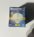 Bulbrite Xp Dichroic Lamp Fnv/l 50W 12V MR-16 Uv Stop Flood Light Bulbs. Fixed Price $19.99.