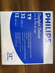 Untested Philips FC12T9 Daylight Deluxe Circline Lamp 32W 12" 4-PIN 2PACKS. Fixed Price $35.00.