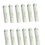 12PK Sylvania FO32T8/735 Linear Fluorescent Tube Light Bulb FO32/3500K 4FT. Fixed Price $79.95.