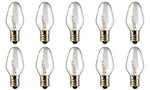 Cec Industries #7C7 Bulbs, V, W, E12 Base, C-7 Shape (box Of 10). Fixed Price $16.58.