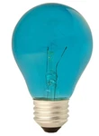 Ge 22732 Box Of Transparent Teal Incandescent Bulbs 25A/TE 6PK 25W 120V Nib. Fixed Price $160.00.