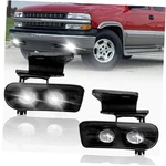 Fog Light Compatible With 1999-2002 Fit For 1999-2006 Silverado Tahoe -led. Fixed Price $76.52.