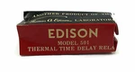 Edison Model 501 Time Delay Relay B-1560 3A 60SEC 150VDC 250VAC 6.3V AB.AB5. Fixed Price $27.53.
