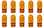 Cec Industries #2827 (amber) Bulbs, 12 V, W, W2.1X9.5D Base, T-3.25 Shape. Fixed Price $10.17.